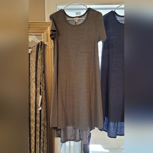 Gray carly dress